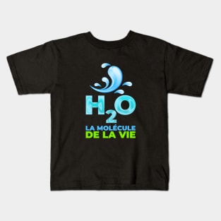 H2O, la molécule de la vie Kids T-Shirt